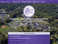 Tablet Screenshot of klschools.org